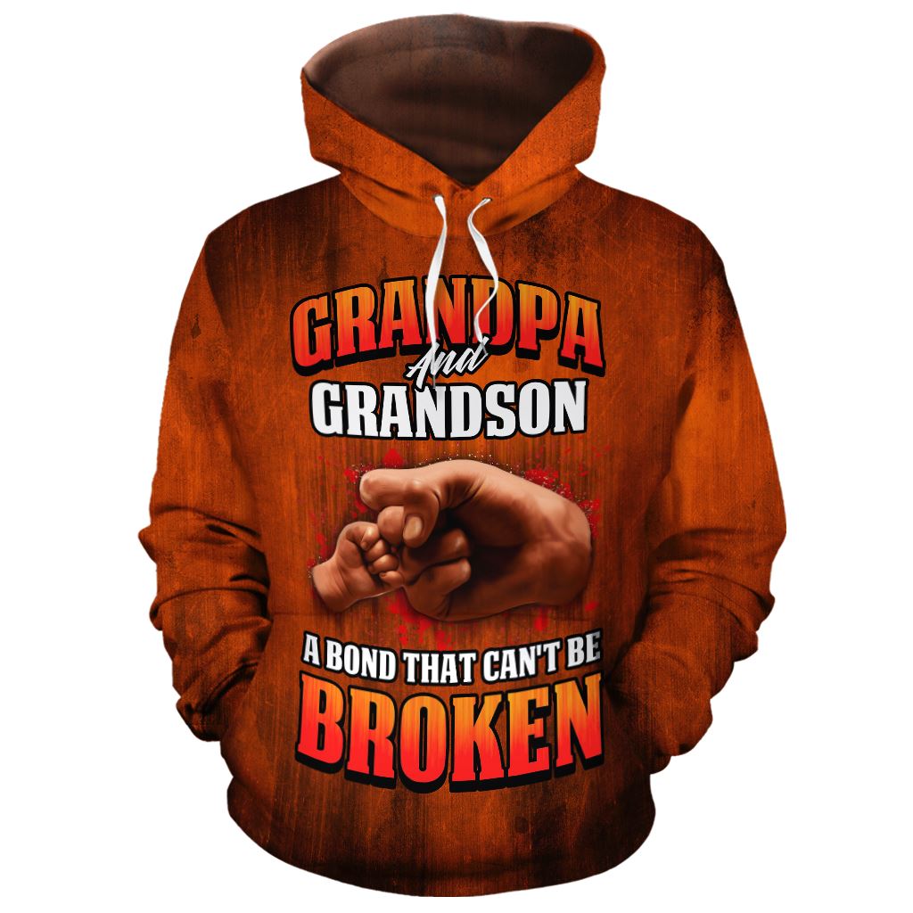 Bond That Can't Be Broken All-over Hoodie Hoodie Tianci S Grandpa-Grandson 