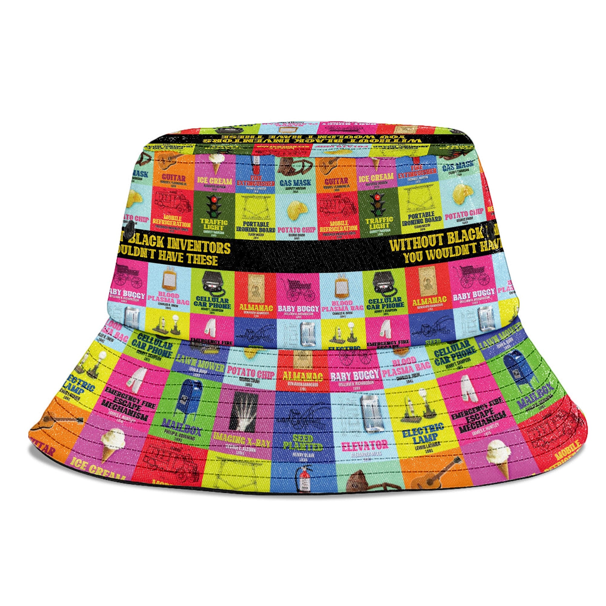 Black Inventions Bucket Hat Bucket Hat Tianci 