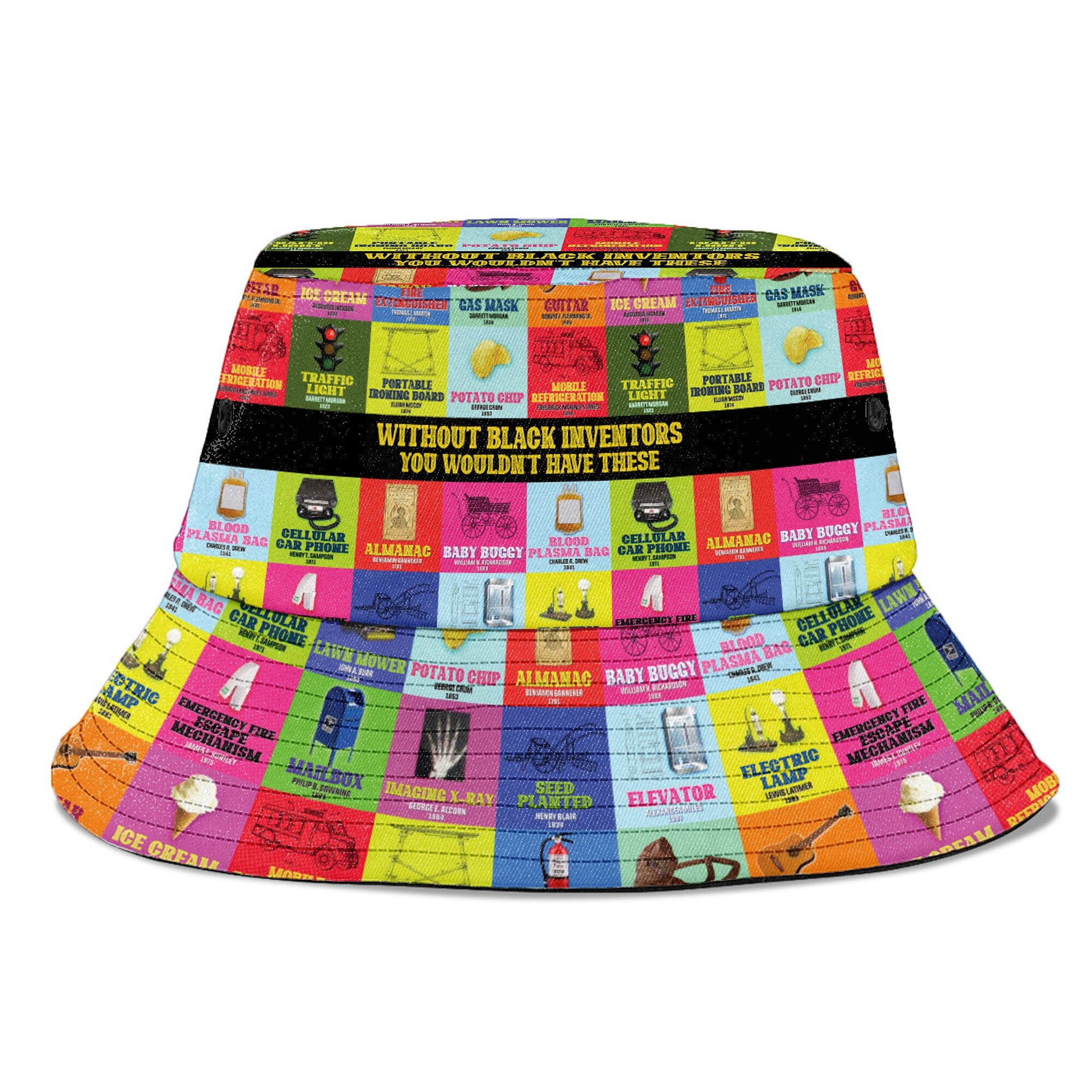 Black Inventions Bucket Hat Bucket Hat Tianci 