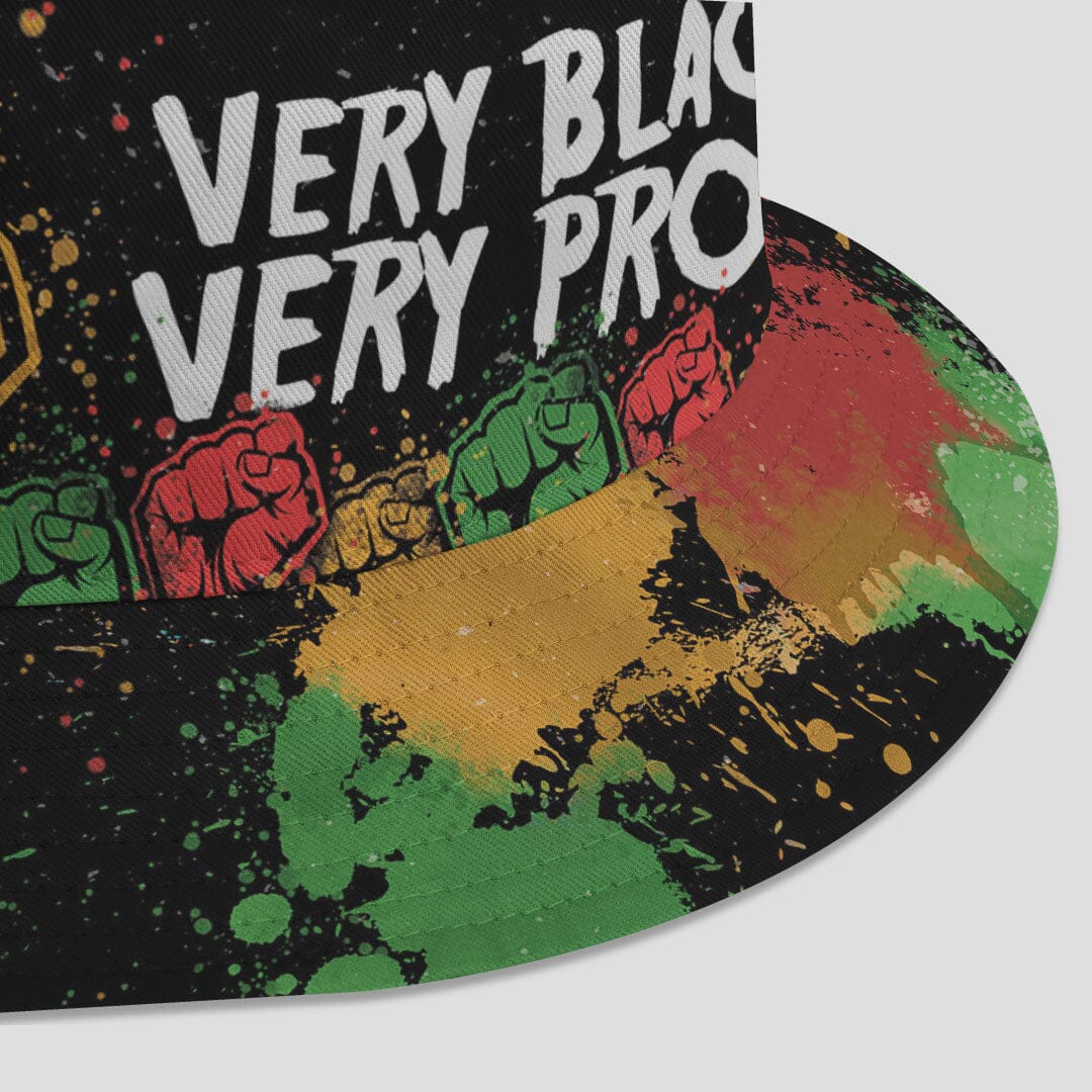 Very Black Very Proud Bucket Hat Bucket Hat Tianci 