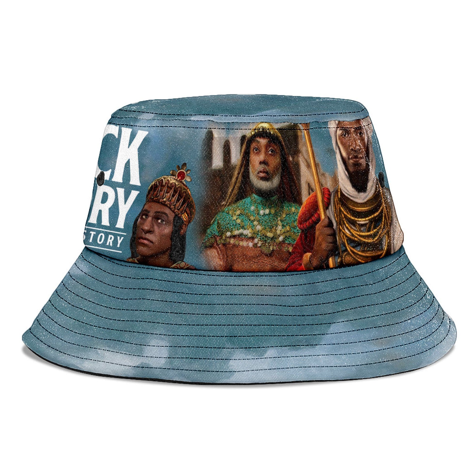 Black History Is World History Bucket Hat Bucket Hat Tianci 