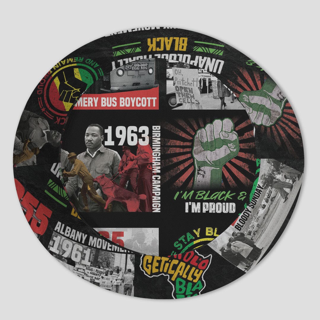 Civil Rights Movement Poster Art Bucket Hat | African American – Melaninful