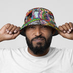 Hip Hop Graffiti Art Bucket Hat Bucket Hat Tianci 