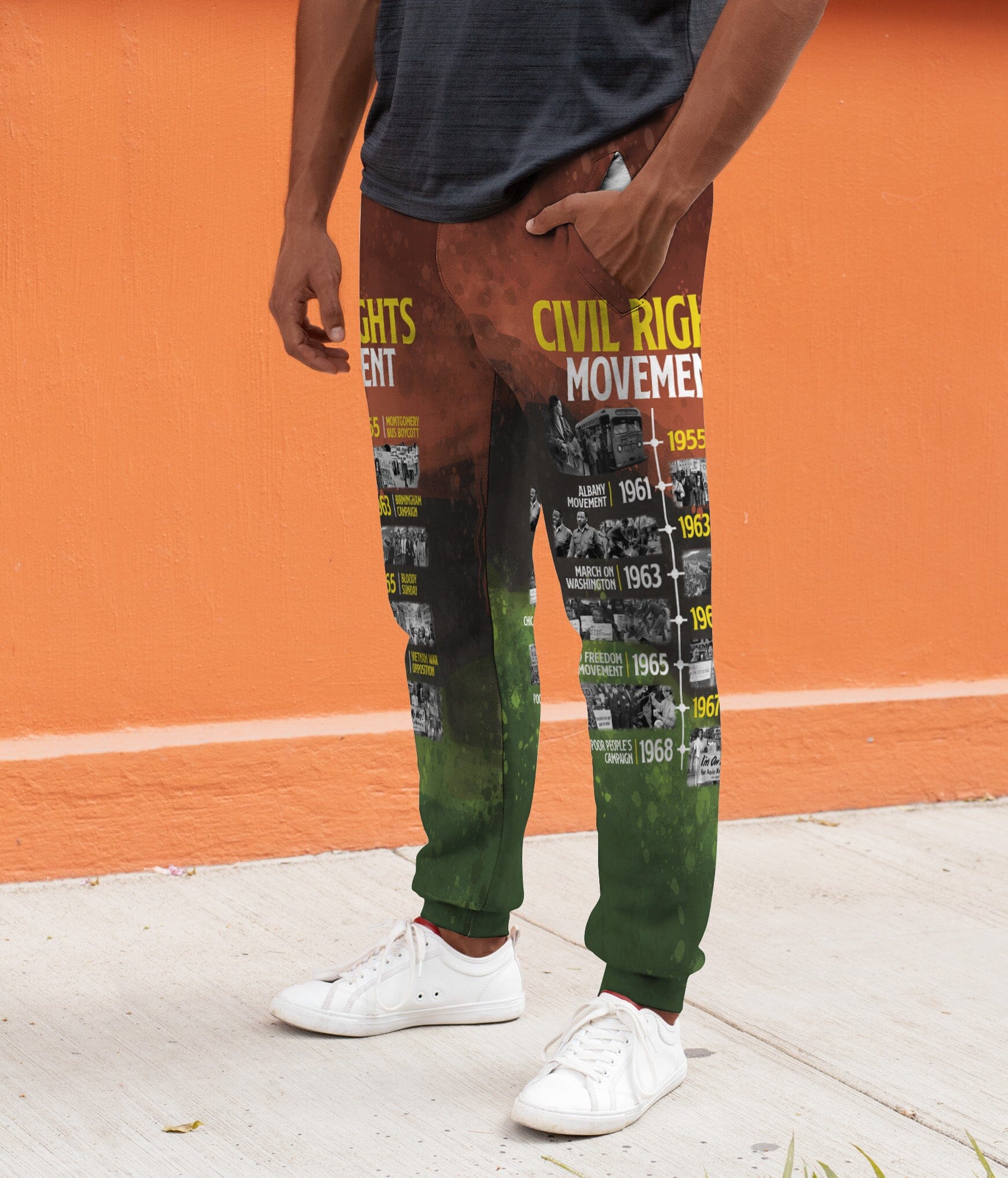 Civil Rights Movement Joggers Joggers Tianci 