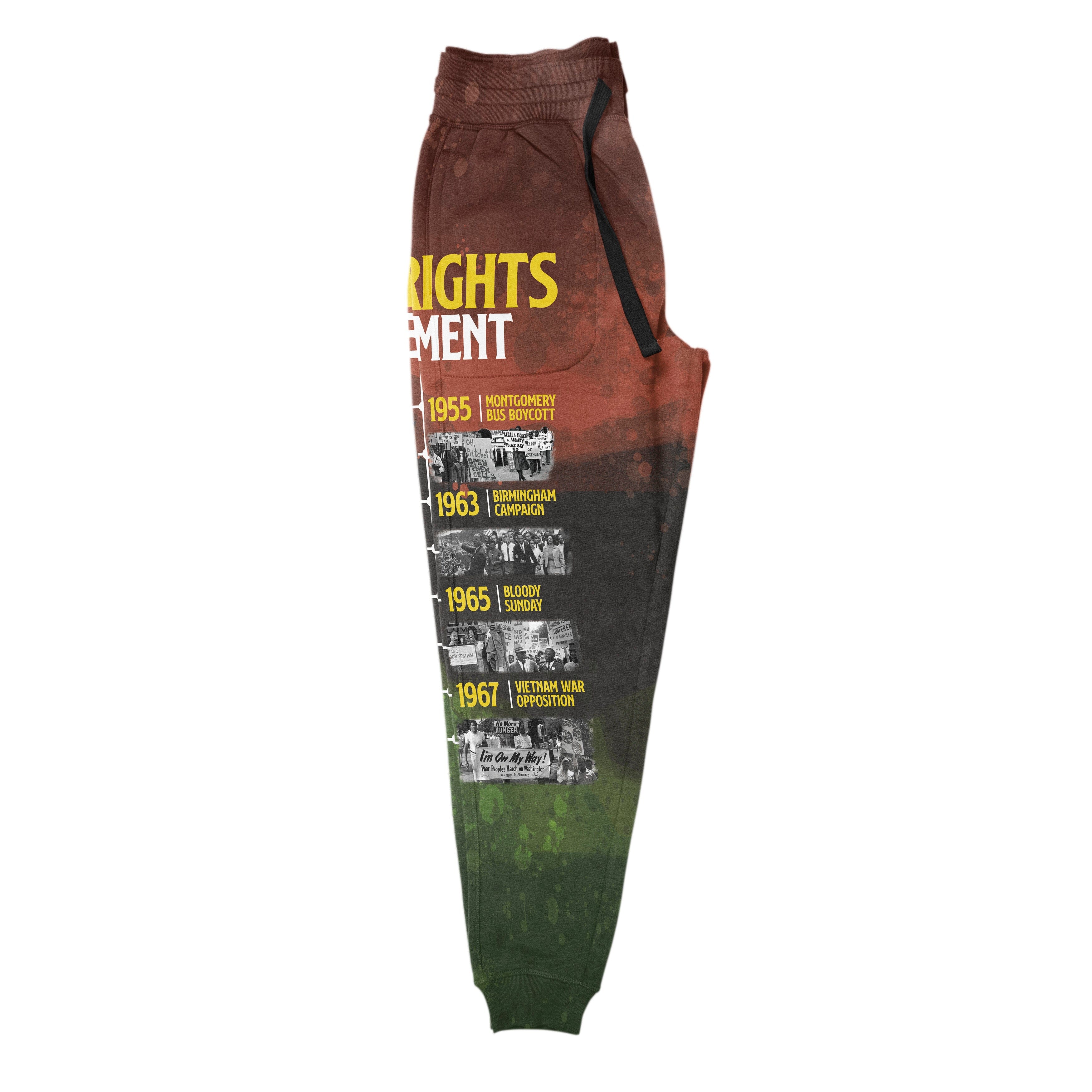 Civil Rights Movement Joggers Joggers Tianci 