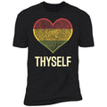 Love Thyself 2 Apparel CustomCat Premium T-shirt Black X-Small