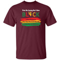 As Long As I Am Black T-shirt Apparel Gearment Unisex T-Shirt Maroon S