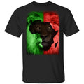 Lion Map T-shirt & Hoodie Apparel CustomCat Unisex Tee Black S