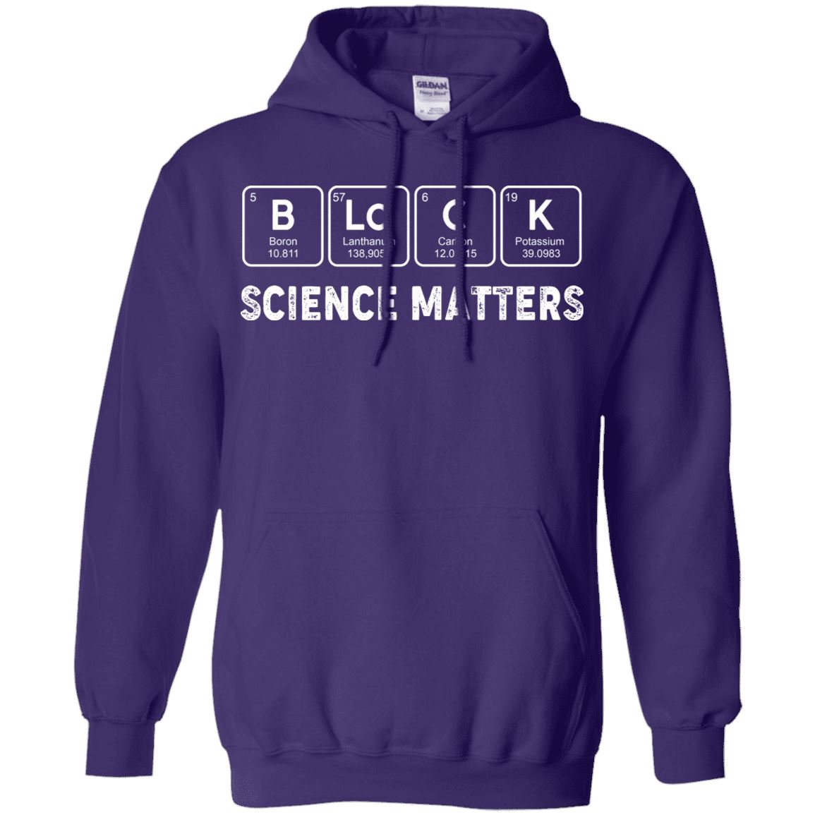 Black Science Matters Hoodie Apparel Gearment Hoodie Purple S
