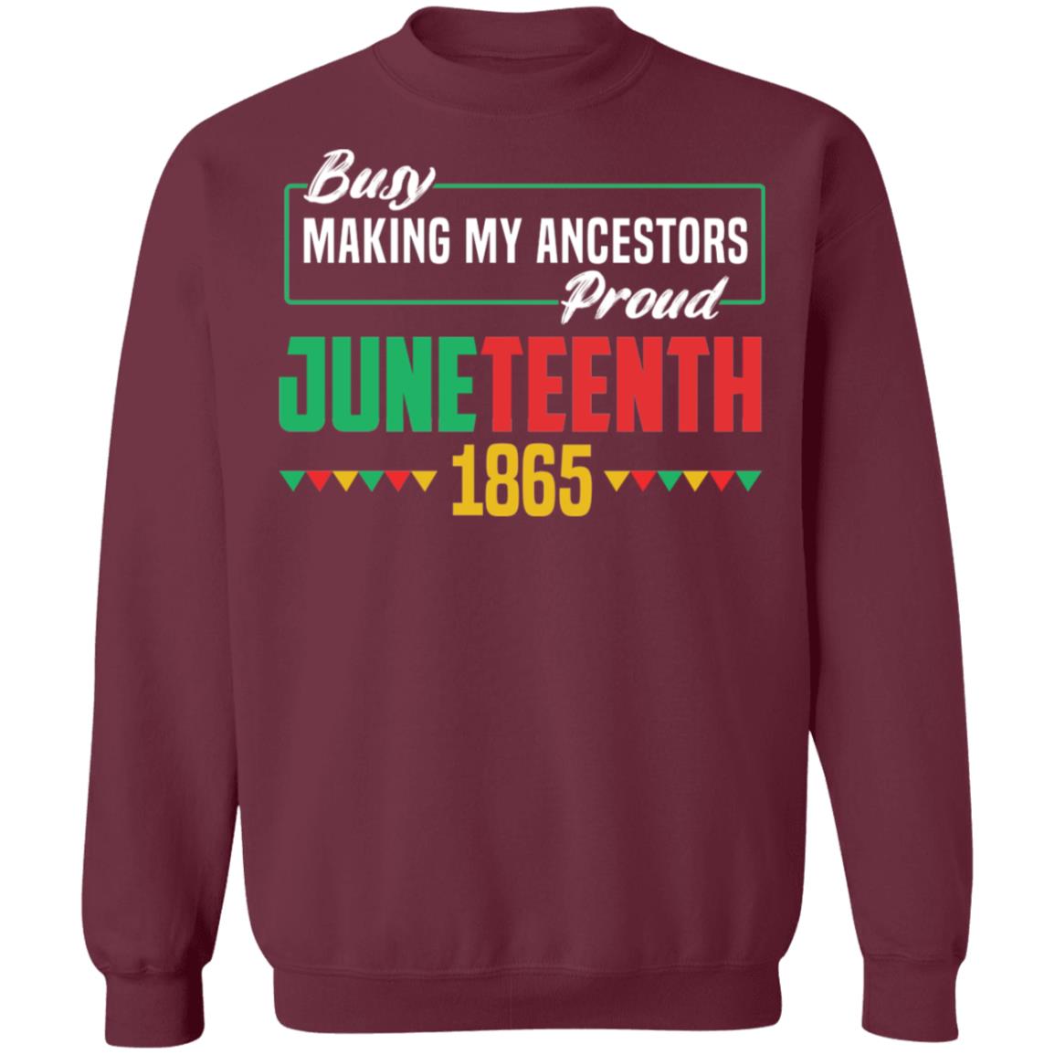 Busy making my ancestors proud online hoodie