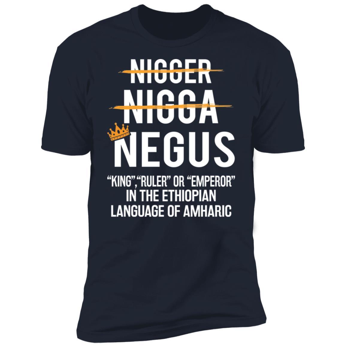 Negus Apparel CustomCat Premium T-shirt Navy X-Small