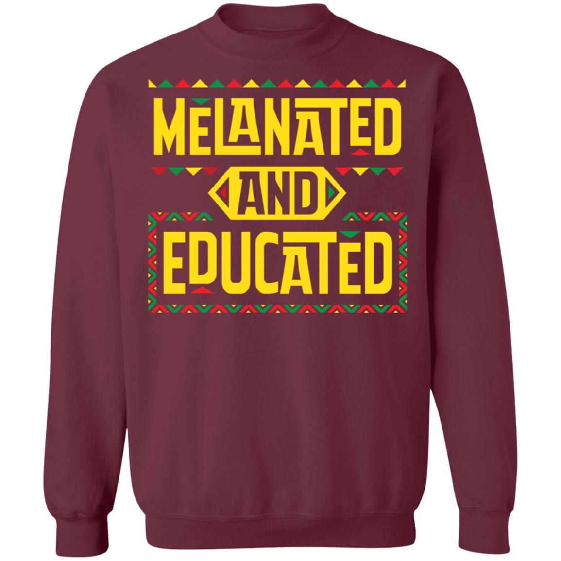 melanated and educated shirt