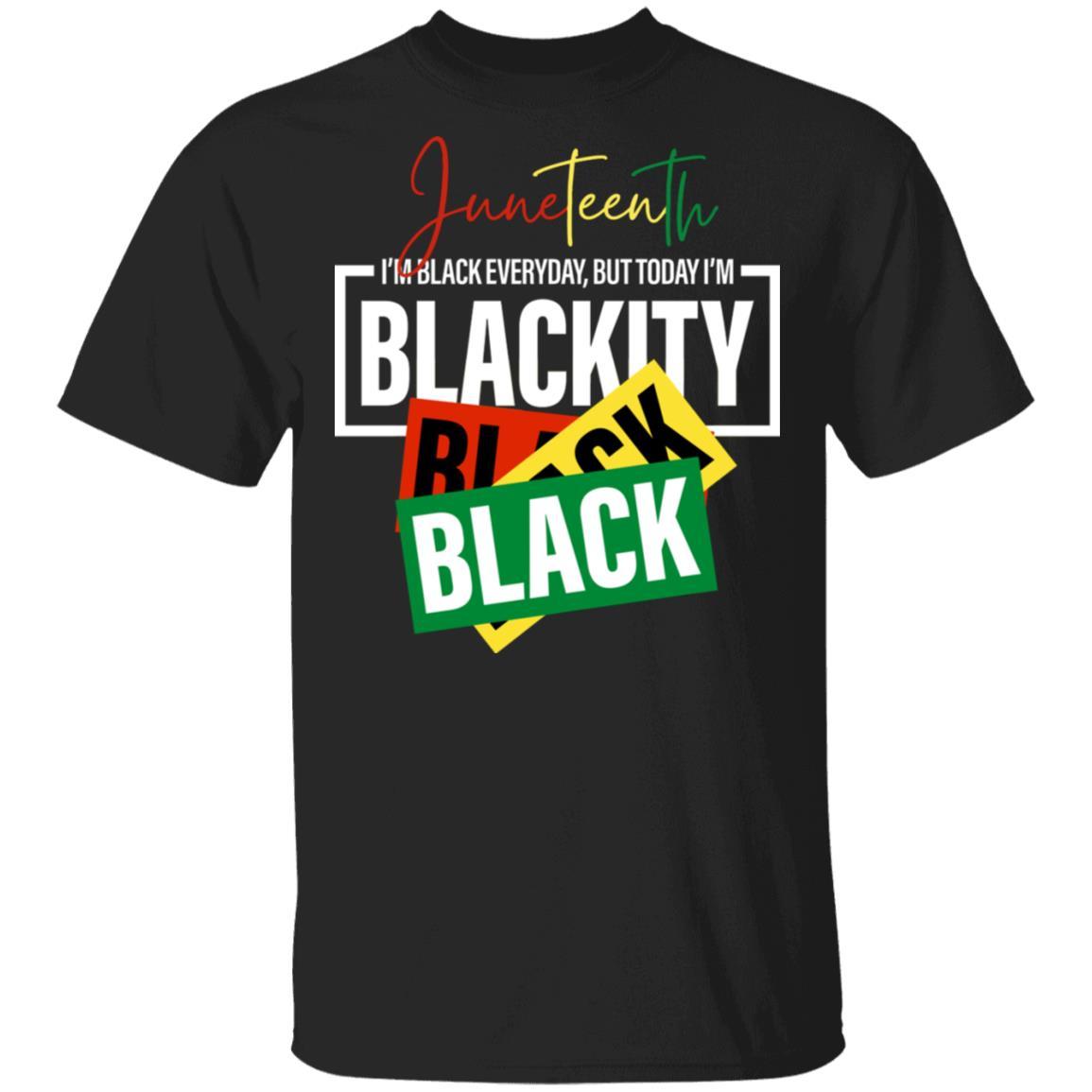 13.05 - MNF - Blackity Black Black T-Shirt 2D Apparel CustomCat Uniex Tee Black S