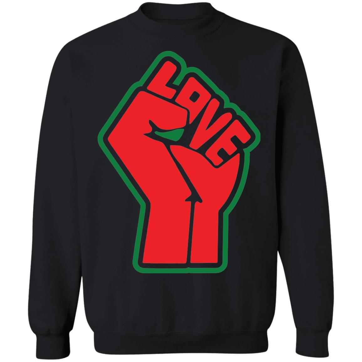 Love Apparel CustomCat Crewneck Sweatshirt Black S