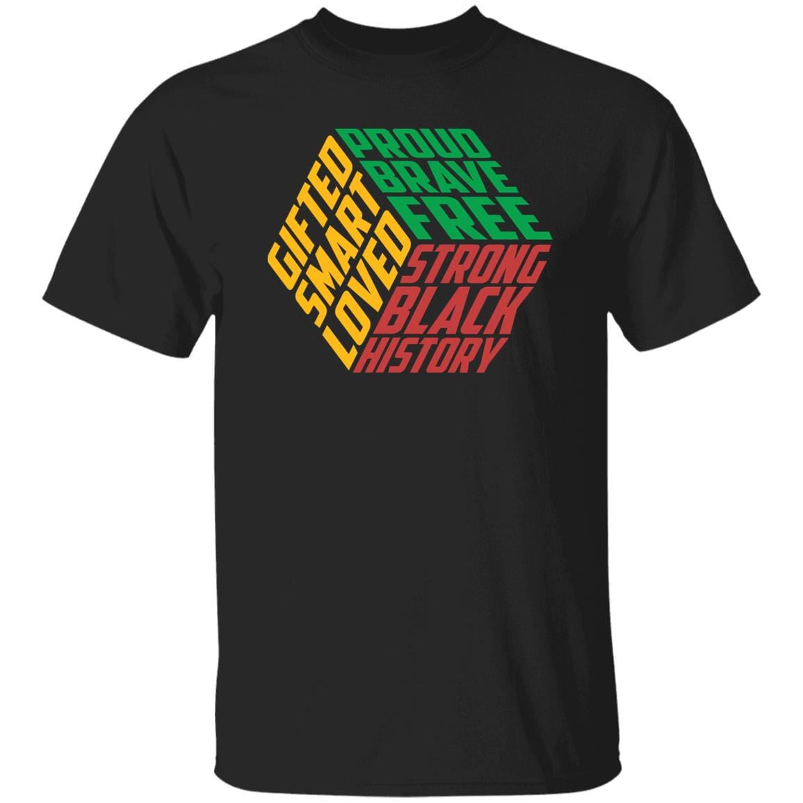 Black History Vibes T-Shirt Apparel Gearment Unisex Tee Black S