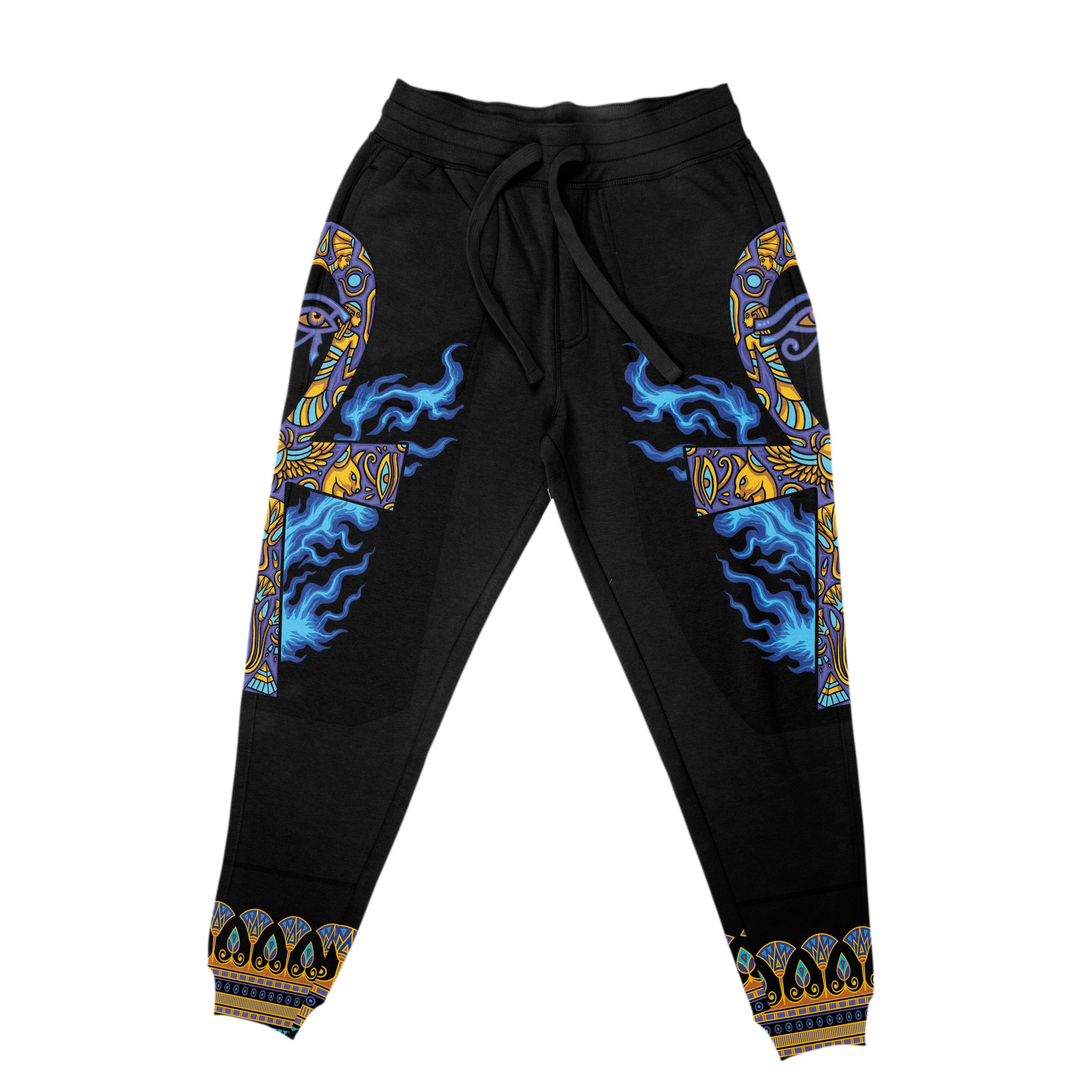 Egyptian Ankh Ft Eye Of Ra Joggers Joggers Tianci 