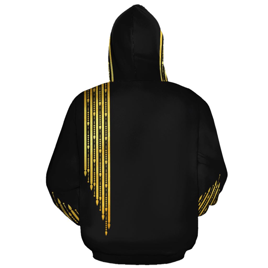 Gold Pattern 1 All-over Hoodie Hoodie Tianci 