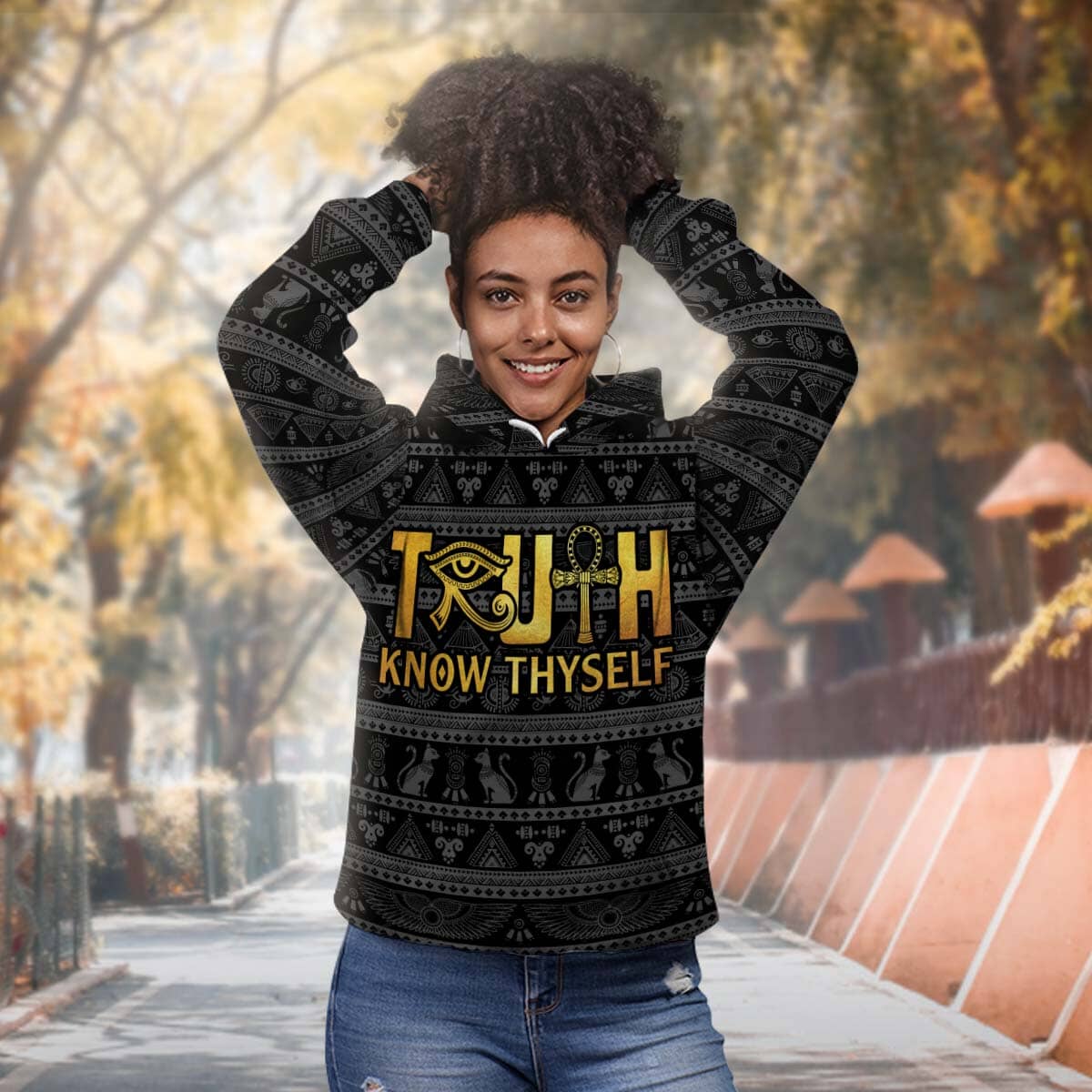 Truth Know Thyself All-over Hoodie 2 Hoodie Tianci 