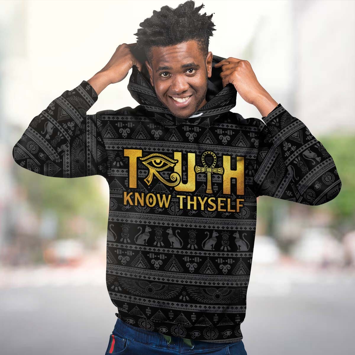 Truth Know Thyself All-over Hoodie 2 Hoodie Tianci 