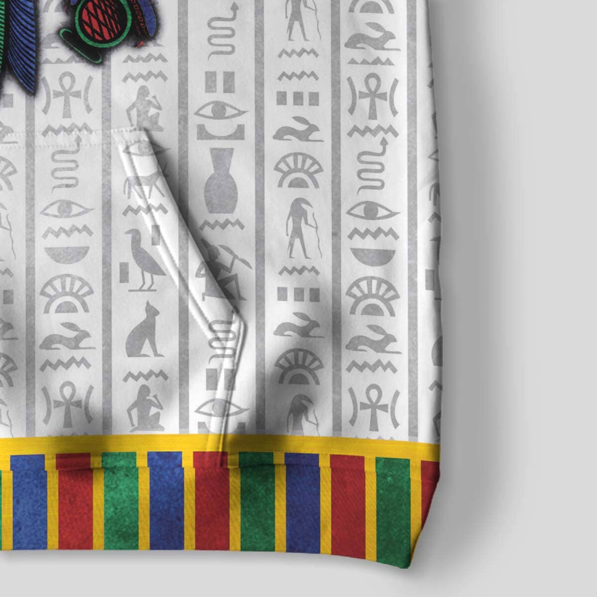 God Horus White All-over Hoodie Hoodie Tianci 