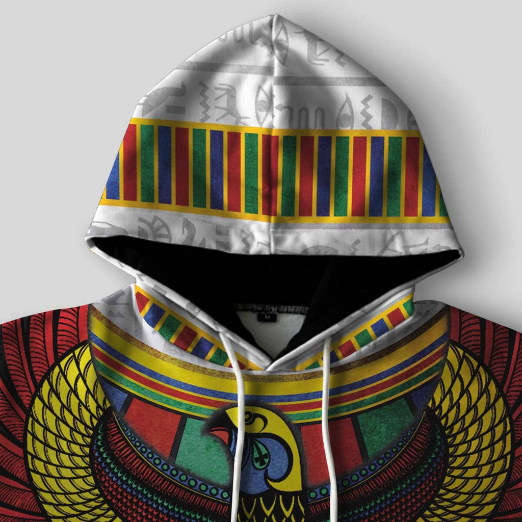 God Horus White All-over Hoodie Hoodie Tianci 