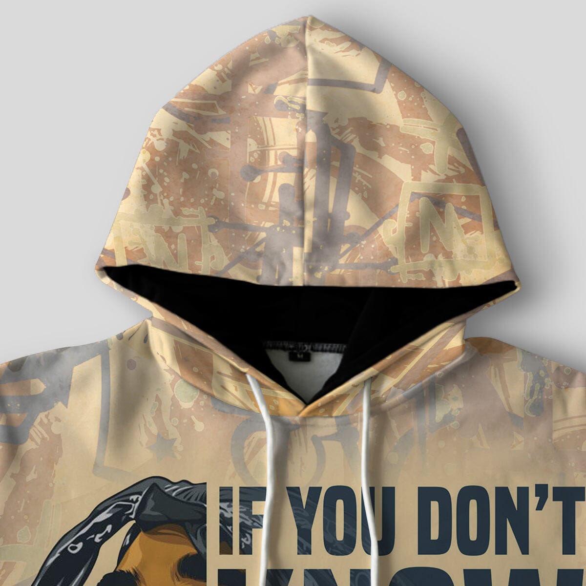 Tupac Shakur All-Over Hoodie Hoodie Tianci 