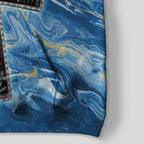 Ankh On Blue Marble All-over Hoodie Hoodie Tianci 