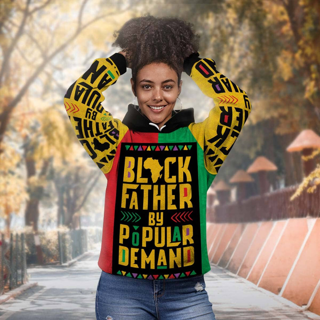 Black Popular Demand All-over Hoodie Hoodie Tianci 