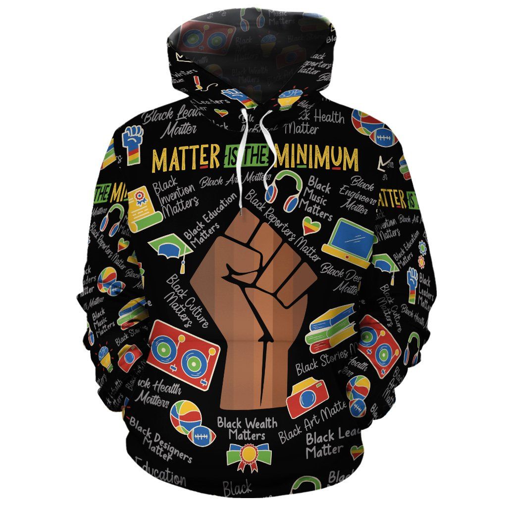 Matter Is The Minimum All-over Hoodie Hoodie Tianci 