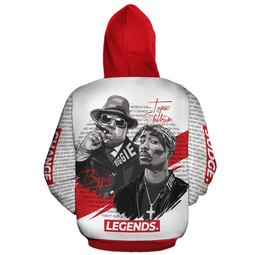 Biggie and tupac clearance hoodie