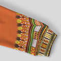 Printed Dashiki In Orange All-over Hoodie Hoodie Tianci 