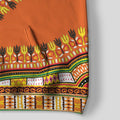 Printed Dashiki In Orange All-over Hoodie Hoodie Tianci 