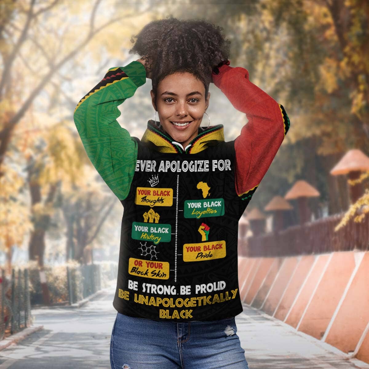 Never Apologize For Your Pride All-over Hoodie Hoodie Tianci 