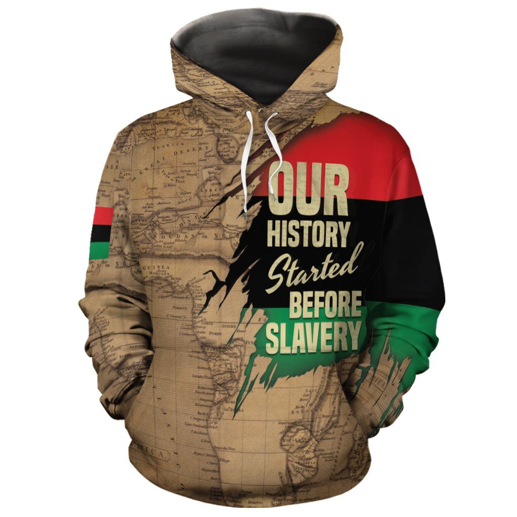 Power African All-over Hoodie Hoodie Tianci 