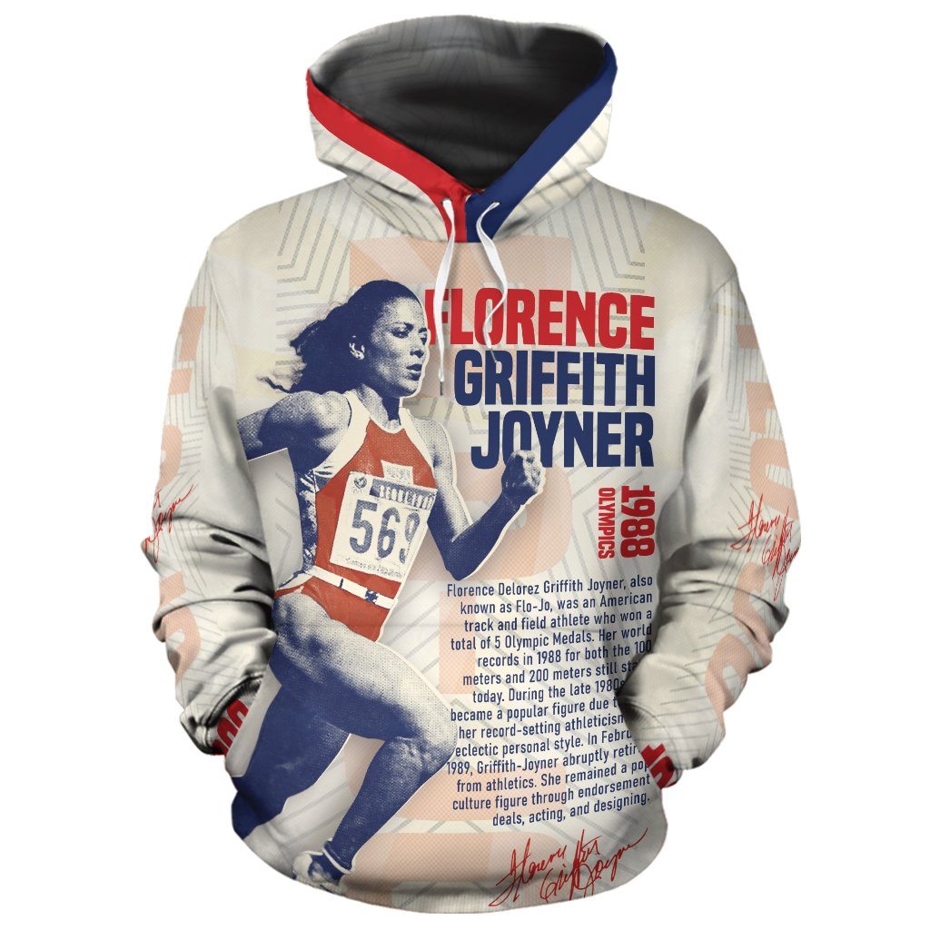 The Phenomenal Woman Flo-Jo All-over Hoodie Hoodie Tianci 