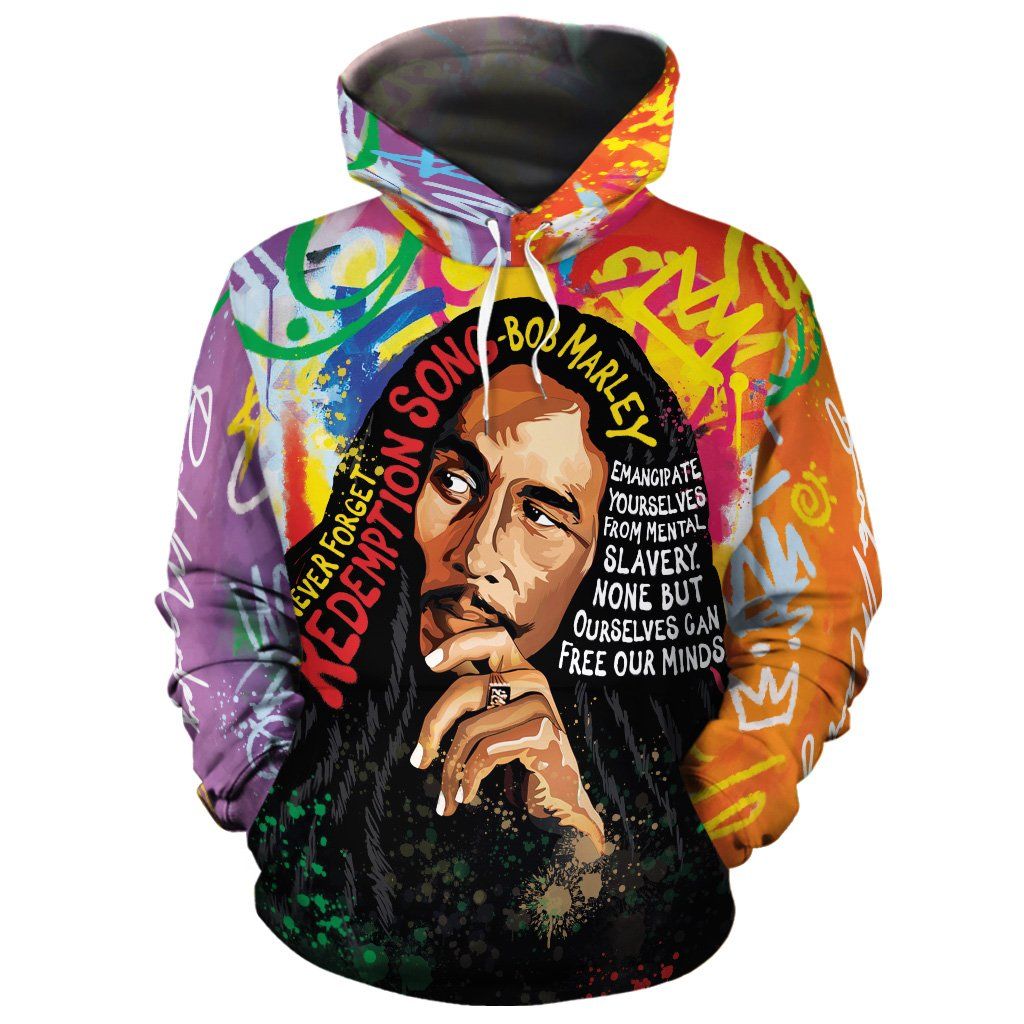 Legend Bob Marley All-over Hoodie Hoodie Tianci 