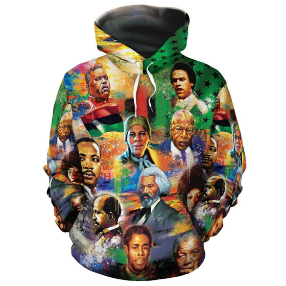 Civil Rights Moments All-over Hoodie Hoodie Tianci