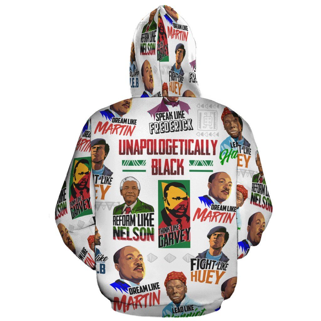 Unapologetically Black 2 All-Over Hoodie Hoodie Tianci 