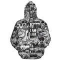 Black Power Images 2 All-over Hoodie Hoodie Tianci 