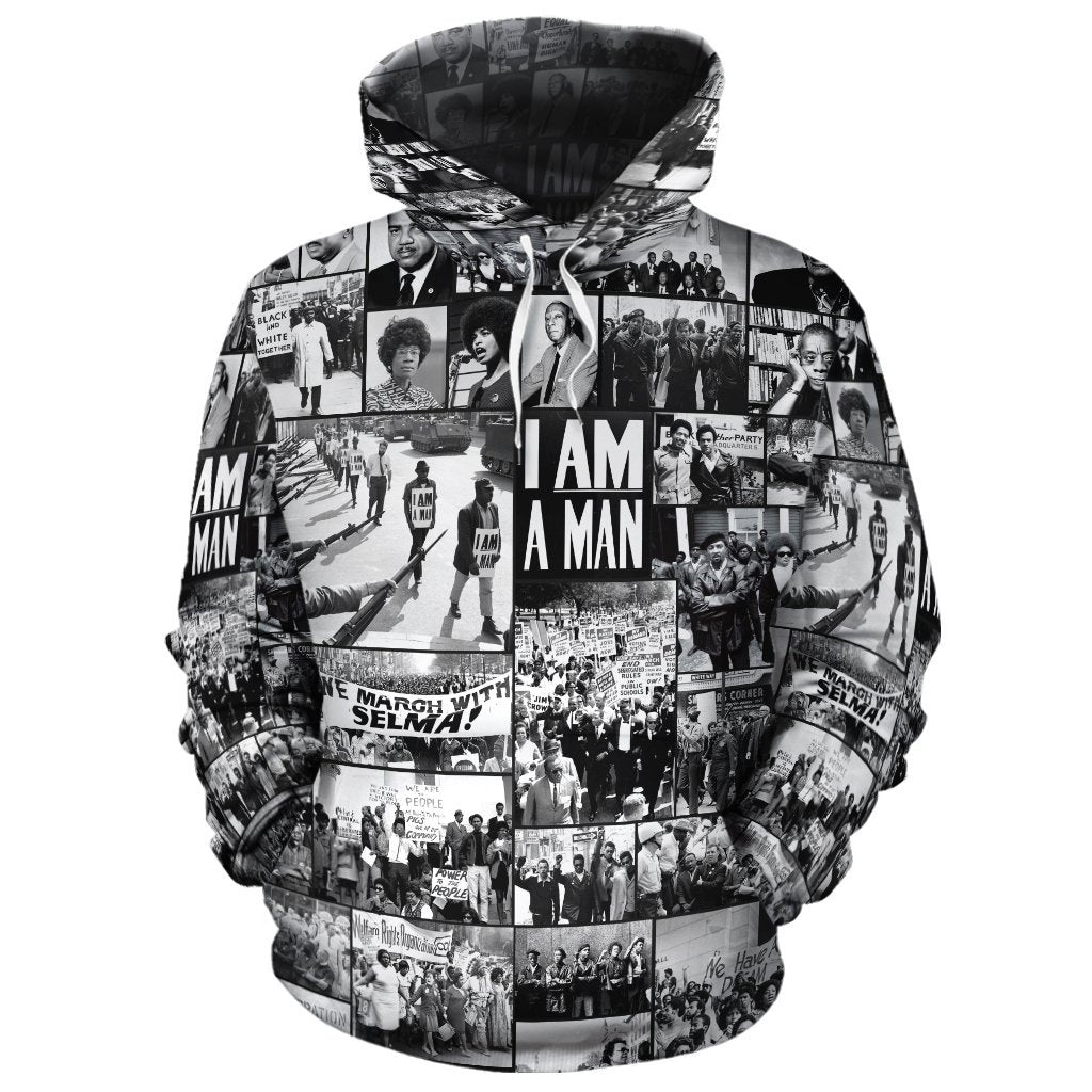 Black Power Images 2 All-over Hoodie Hoodie Tianci 