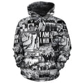 Black Power Images 2 All-over Hoodie Hoodie Tianci 