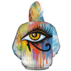 Egyptian Eye Of Ra All-over Hoodie Hoodie Tianci 