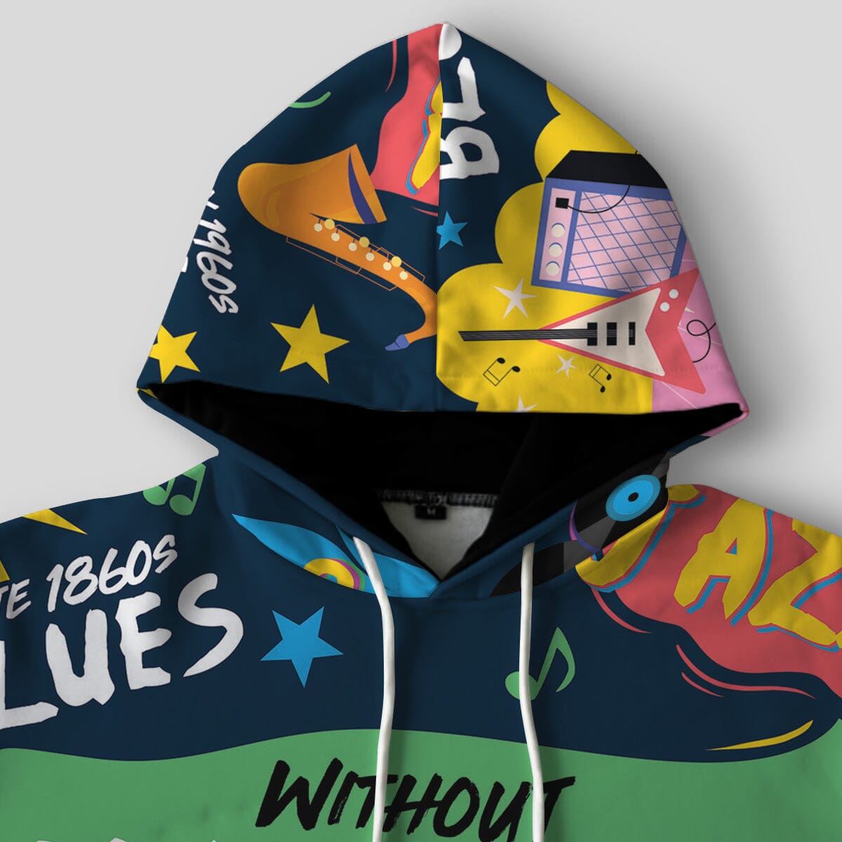 Music That Makes Us Proud All-over Hoodie Hoodie Tianci 