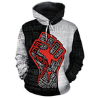 Civil Rights Movement Justice Fist All-over Hoodie Hoodie Tianci 