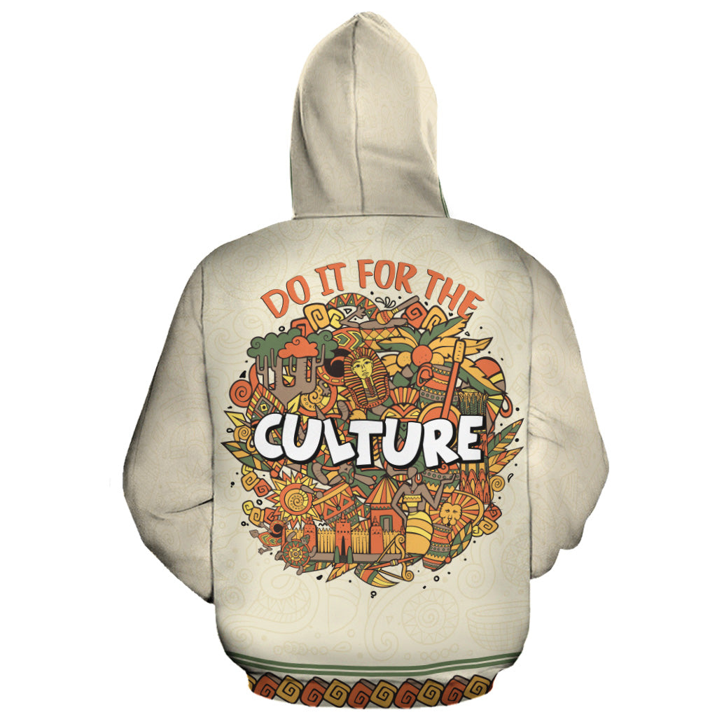 Do It For The African Culture Doodle Style All-over Hoodie Hoodie Tianci 