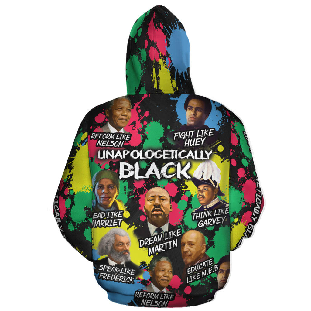 Unapologetically Black All-over Hoodie Hoodie Tianci 