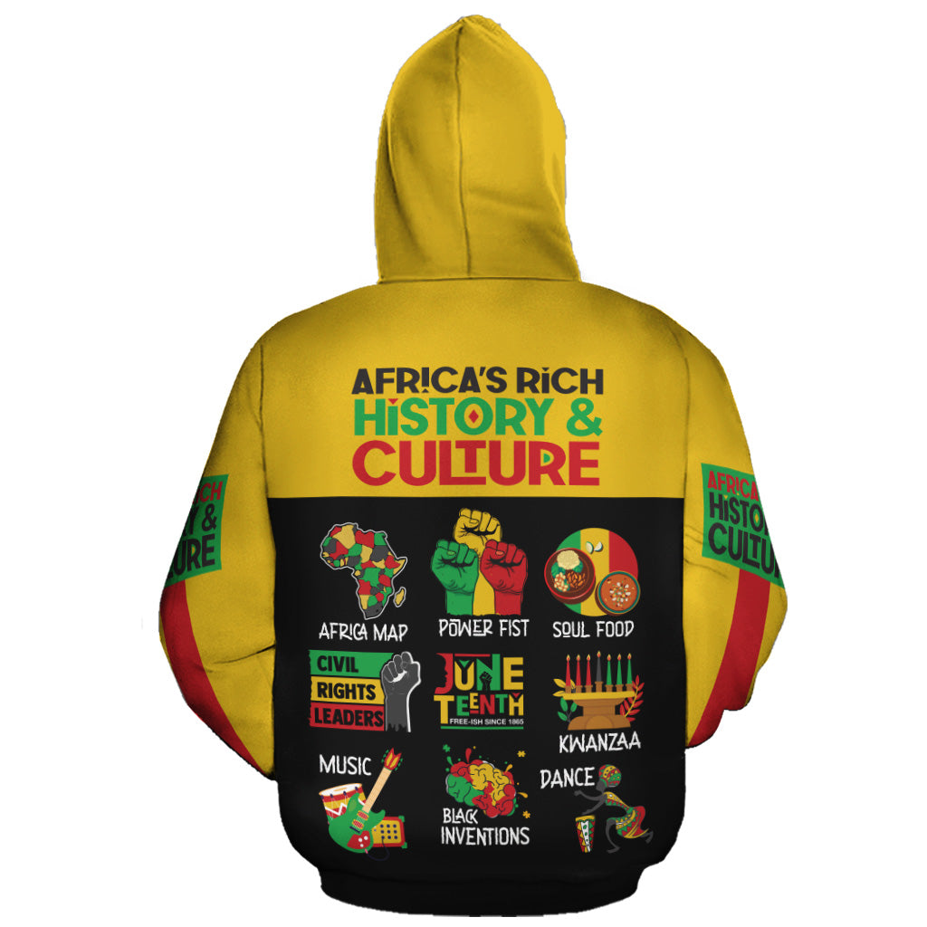 Africa's Rich History And Culture All-over Hoodie Hoodie Tianci 