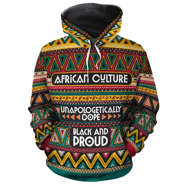 Colorful African Pattern All-over Hoodie Hoodie Tianci 
