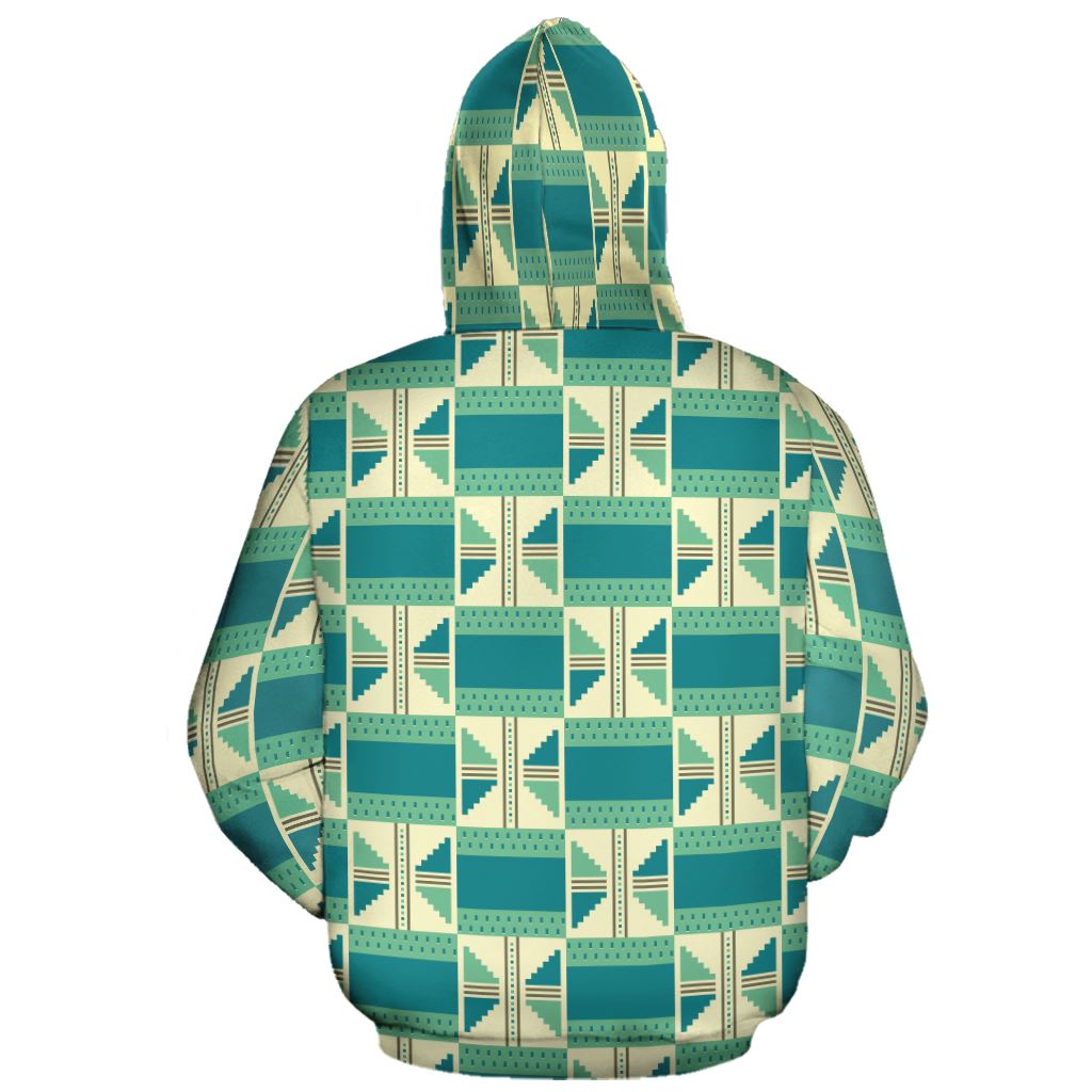 Kente Pattern All-over Hoodie Hoodie Tianci 