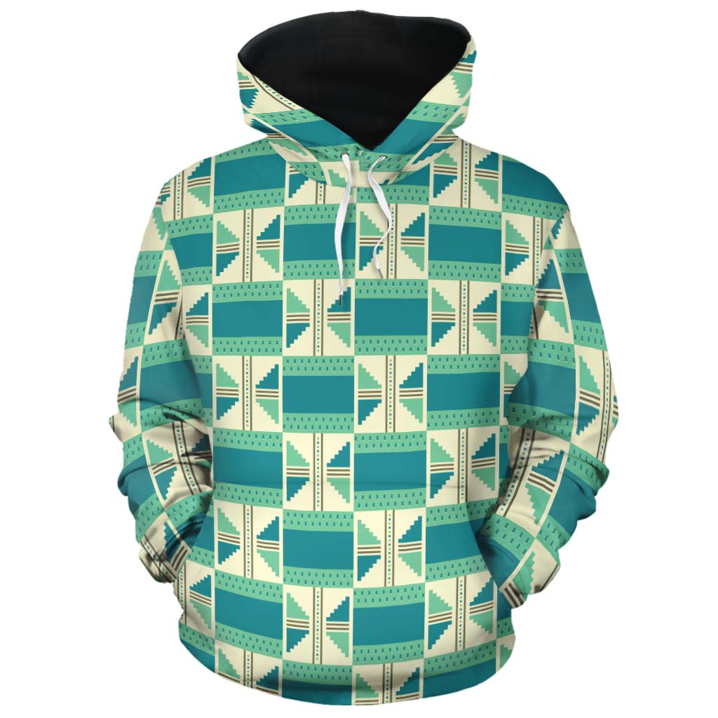 Kente Pattern All-over Hoodie Hoodie Tianci 
